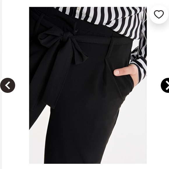 Only Nicole Paperbag Ankle Pants (15160446) - Picture 5 of 12